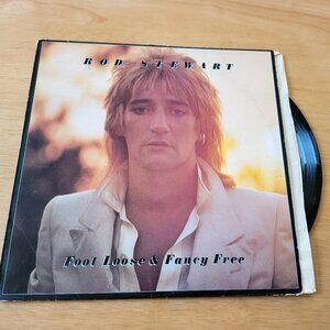 ROD STEWART Foot Loose and Fancy Free LP Vinyl 1977 Riva RVLP 5 Made England LP1